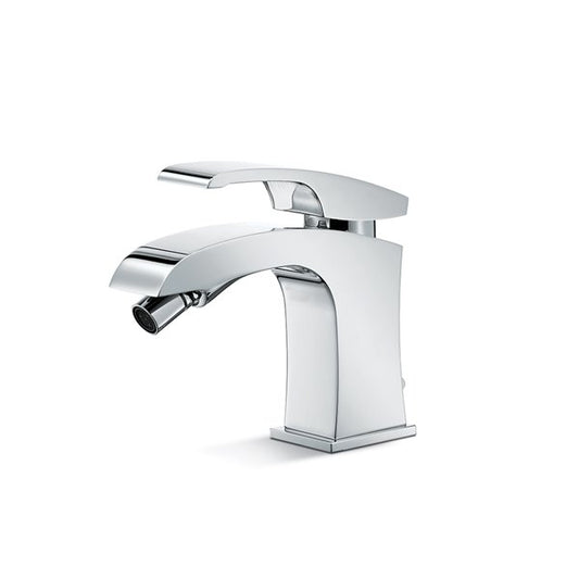 Robinet de bidet à levier unique Streamline Newform Bath X-Sense avec vidage escamotable de 1-1/4 po