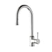 Streamline Newform Kitchen REAL Kitchen Faucet Single Lever with Swivel Spout and Double Jet Pull-Out Hand Shower