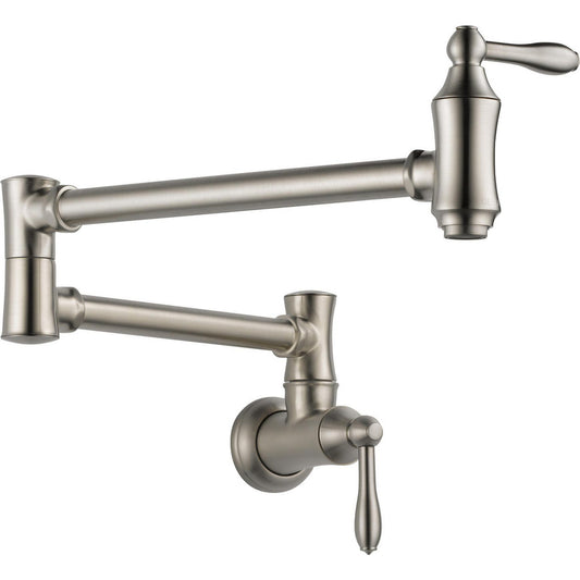 Remplisseur de casserole mural traditionnel Delta - Inox