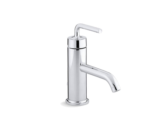 Kohler Purist Single Handle Bathroom Sink Faucet With Straight Lever Handle - Chrome