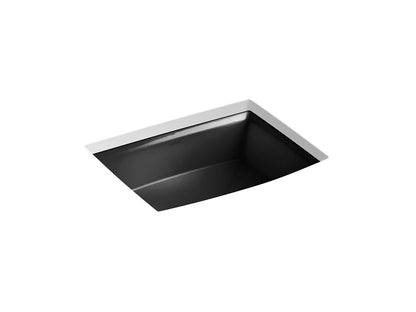 Kohler Archer 19 ⅞" X 15 ⁵⁄₁₆" Undermount Bathroom Sink - Black