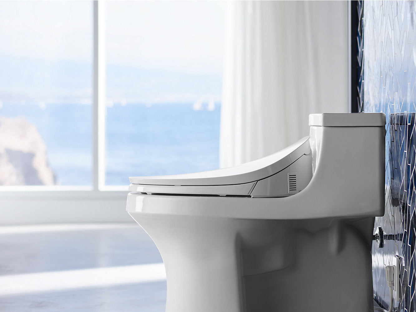 Kohler C3-230 Siège de toilette allongé pour bidet - Blanc