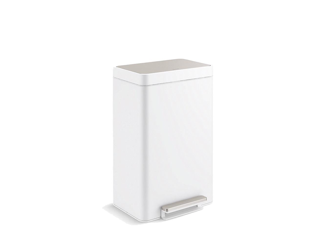 Kohler Marchepied en acier inoxydable de 13 gallons - Blanc