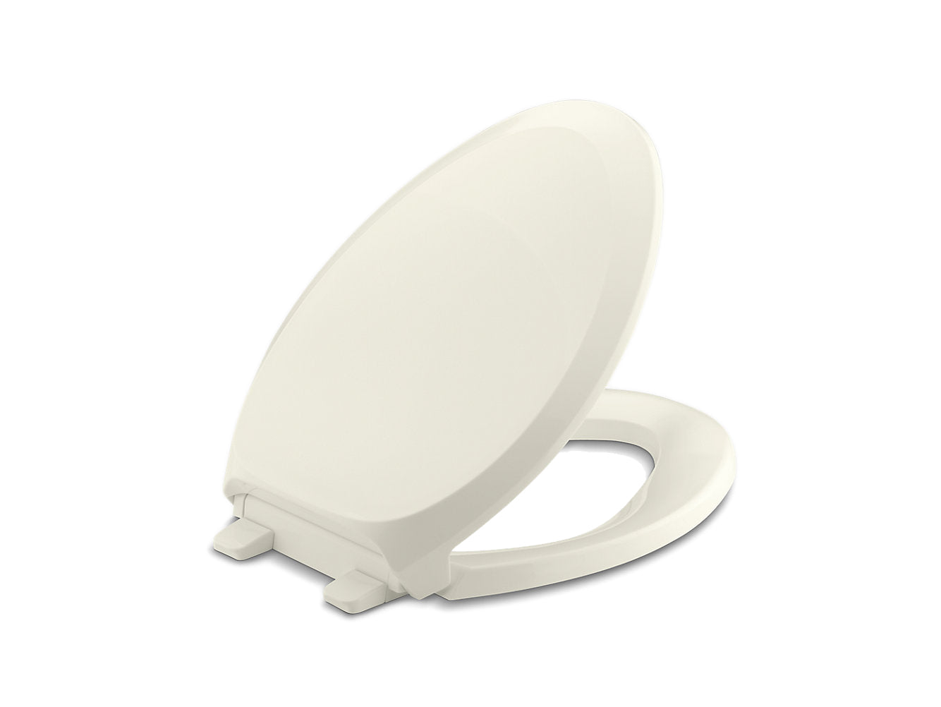 Siège de toilette allongé French Curve Quiet Close de Kohler - Biscuit