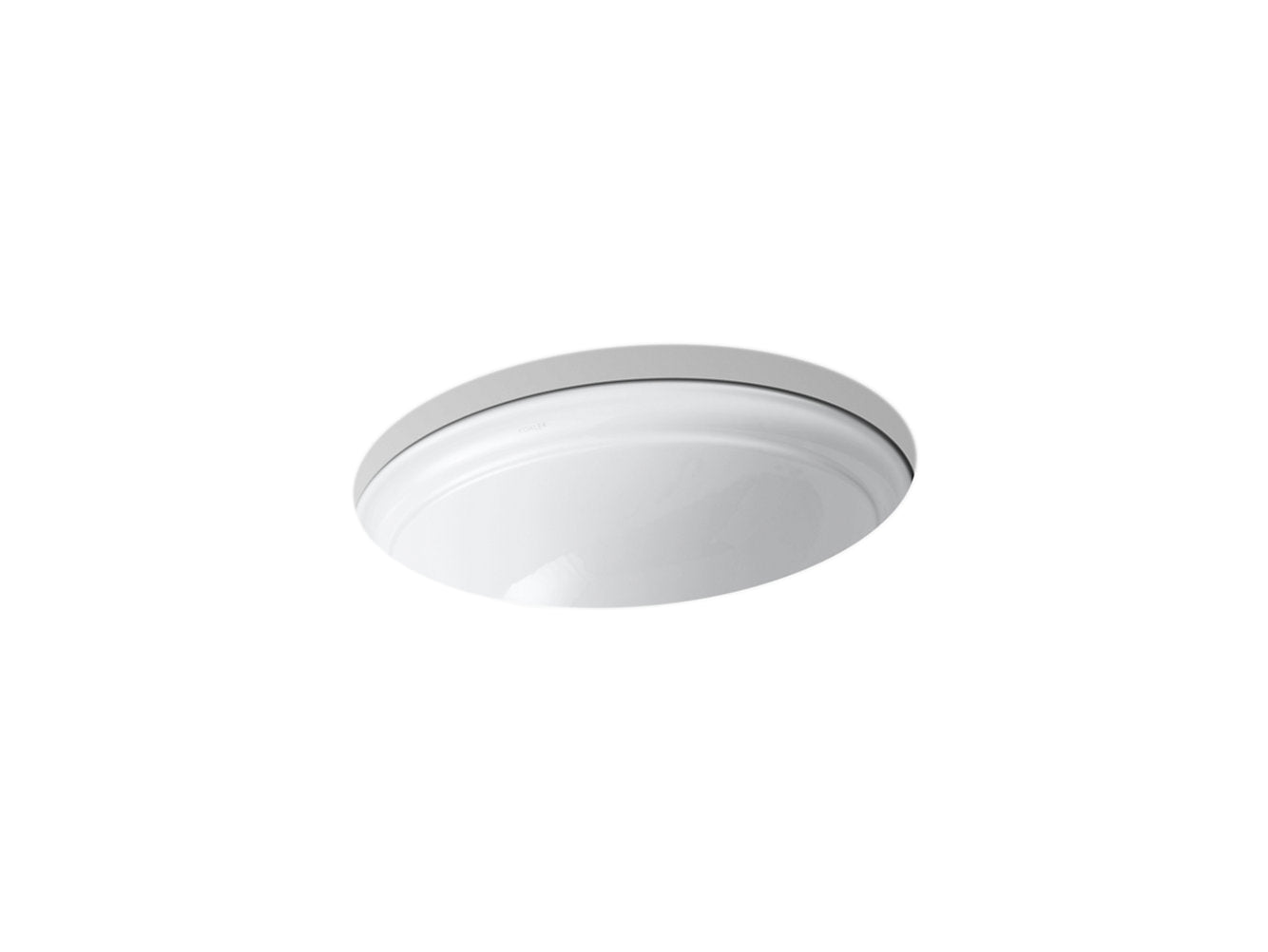 Kohler Devonshire 18-1/8" Undermount Bathroom Sink - White