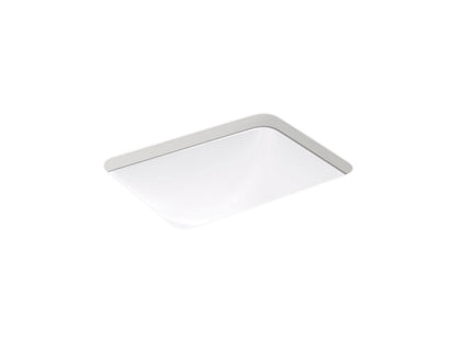 Kohler Lavabo de salle de bain rectangulaire encastré 20 ¼" X 15 ¹¹⁄₁₆" Caxton