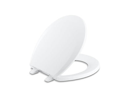 Kohler Lustra Quick Release Round Front Toilet Seat- White