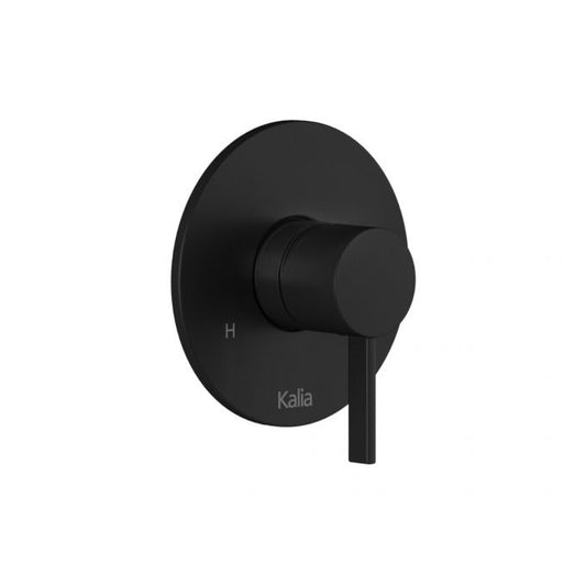 Kalia SPEC ½” Pressure Balance With Volume Control Valve Decorative Trim (Cartridge Included) Matte Black