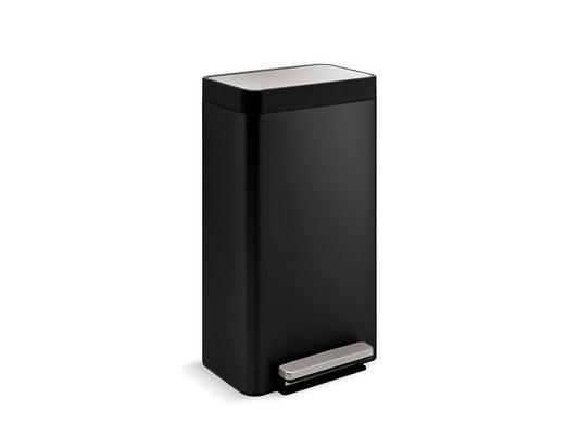 Kohler Marchepied Loft en acier inoxydable de 8 gallons - Noir