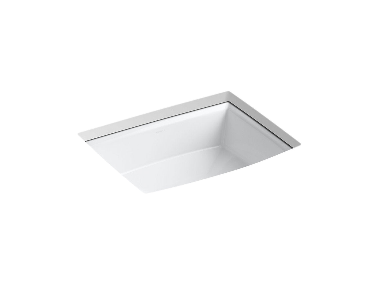 Kohler Archer 19-7/8" X 15-5/16" Undermount Bathroom Sink- White