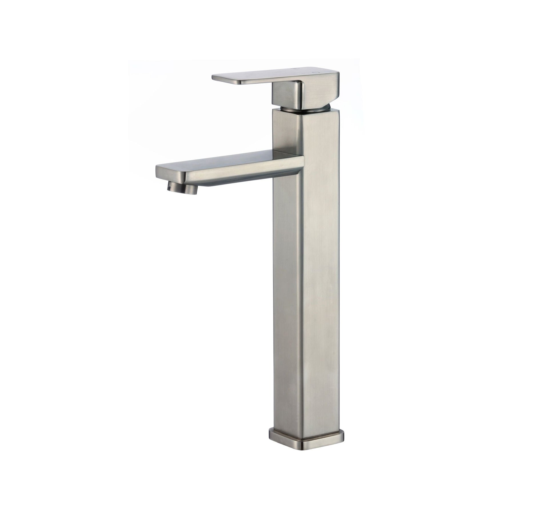 Stylish Daysi Brushed Nickel 12" Single-Hole Vessel Sink Bathroom Faucet B-121B - Renoz