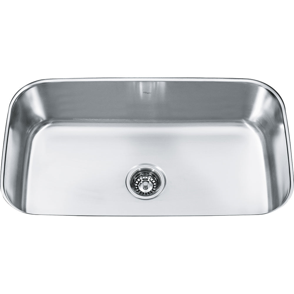 Kindred Reginox 29.75" x 18.75" Stainless Steel 18 Gauge Single Bowl Undermount Kitchen Sink - Renoz