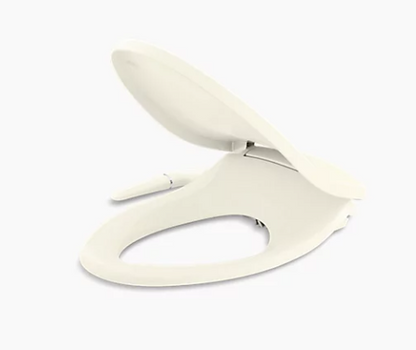 Kohler Puretide Quiet-Close Elongated Manual Bidet Toilet Seat