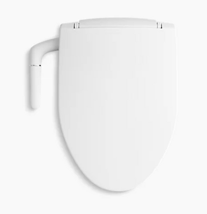 Kohler Puretide Quiet-Close Elongated Manual Bidet Toilet Seat