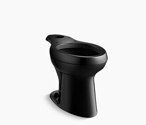 Cuvette de toilette Highline de Kohler avec technologie de chasse d'eau Pressure Lite - Noir