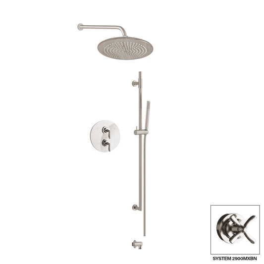 Ensembles de douche Aquadesign Products (Manhattan 2900) - Nickel brossé