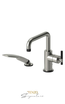 Tenzo BELLACIO-C 2 Piece Deck Mount Tub Filler