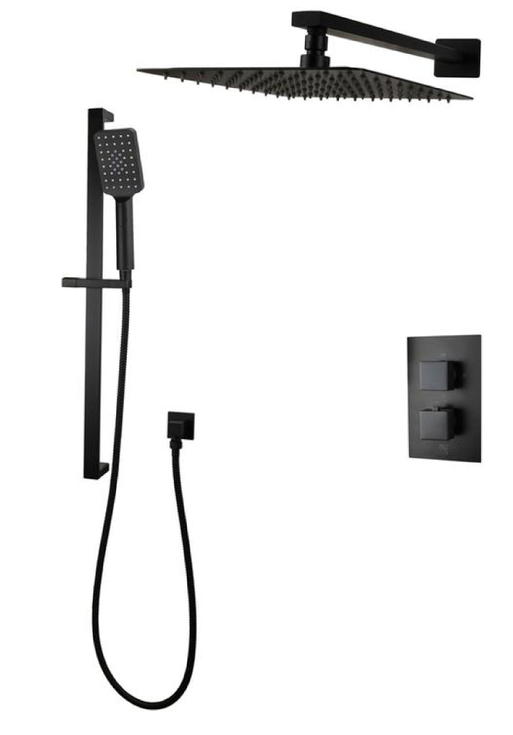 Streamline Cavalli CAVKIT6 Thermostatic Shower Kit with 10" Square Shower Head