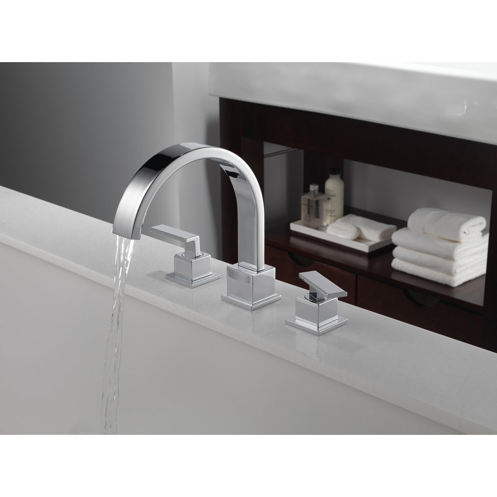 Delta Vero Roman Tub Filler Trim -Chrome (Valve Sold Separately)