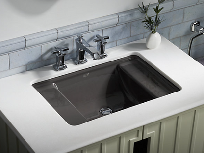 Kohler Ledges Undermount Bathroom Sink - White