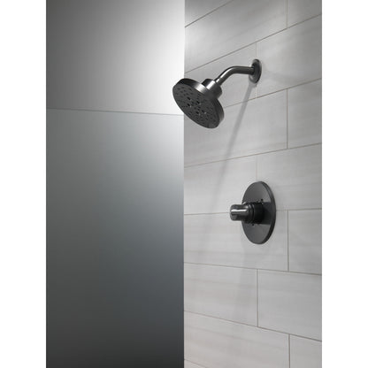 Delta H2Okinetic 3-Setting Raincan Shower Head- Matte Black