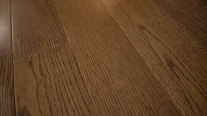 Parquet Grandeur Bois Franc Massif Contemporain Écorce d'Arbre Chêne