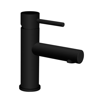 Aquadesign Products Single Hole Lav - Drain Included (R1737 Stilo) - Matte Black