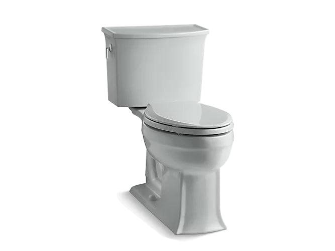 Kohler Archer Comfort Height Two Piece Elongated 1.28 Gpf Chair Height Toilet - Renoz