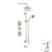 Ensemble de douche Aquadesign Products (Julia 3711JX) - Nickel brossé