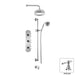 Ensemble de douche Aquadesign Products (Julia 3711JX) - Chrome