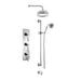 Ensemble de douche Aquadesign Products (Classic 3712CLAS) - Chrome