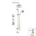 Ensemble de douche Aquadesign Products (Julia 3712JX) - Nickel brossé