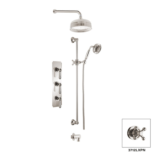 Ensembles de douche Aquadesign Products (London 3712LL) - Nickel poli