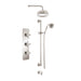 Ensemble de douche Aquadesign Products (Queen 3712QX) - Nickel brossé