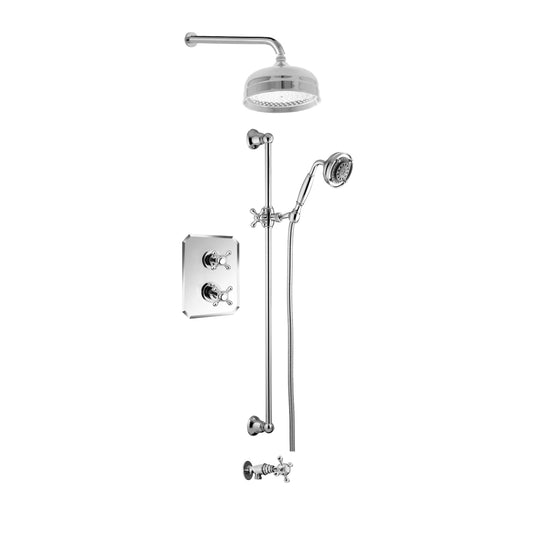 Ensemble de douche Aquadesign Products (Julia 37JX) - Chrome