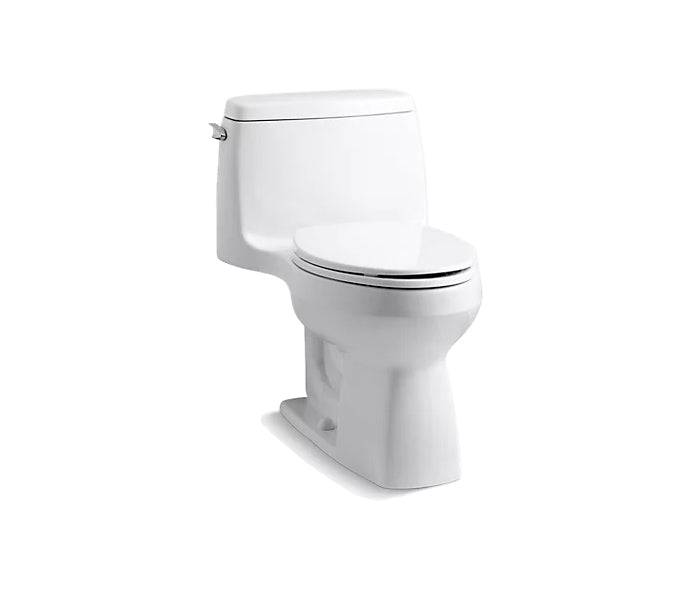 Kohler Santa Rosa Comfort Height One Piece Compact Elongated 1.28 Gpf Chair Height Toilet With Quiet Close Seat - Renoz