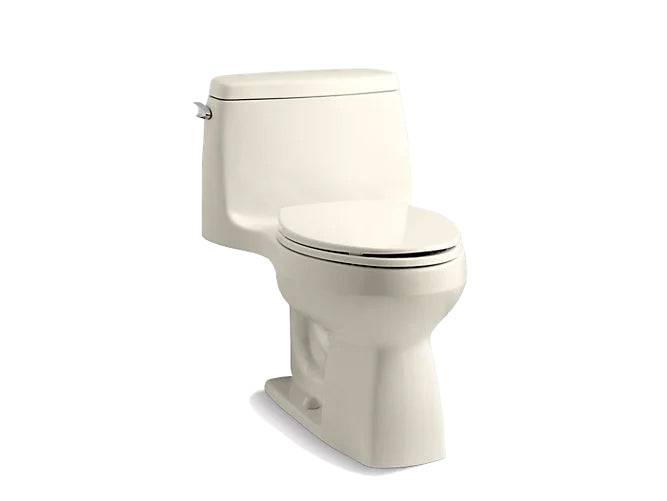 Kohler Santa Rosa Comfort Height One Piece Compact Elongated 1.28 Gpf Chair Height Toilet With Quiet Close Seat - Renoz