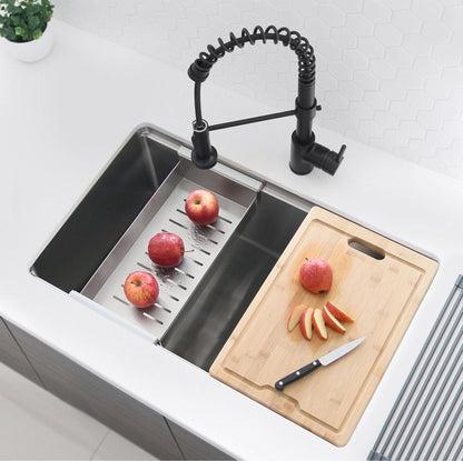 Stylish Stylish 16" Workstation Sink Bamboo Cutting Board A-906 - Renoz