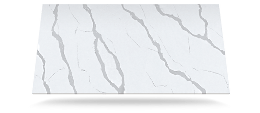 Silestone Bianco Calacatta Natural Quartz Countertop - Renoz