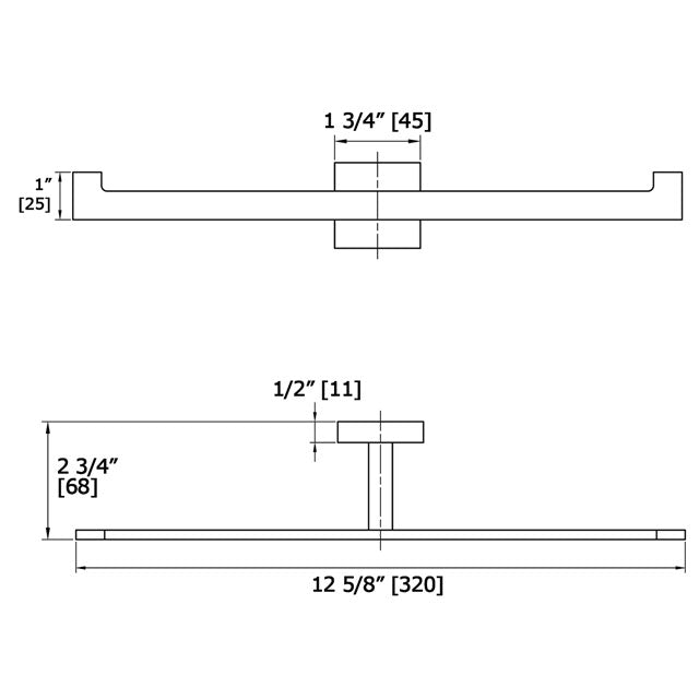 Laloo Double Roll Paper Holder 4005