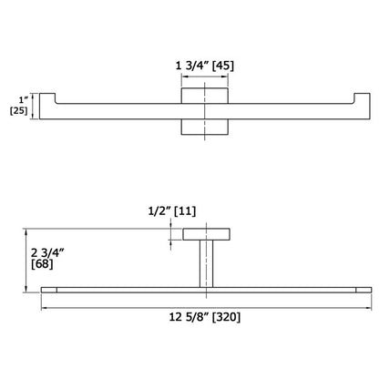 Laloo Double Roll Paper Holder 4005