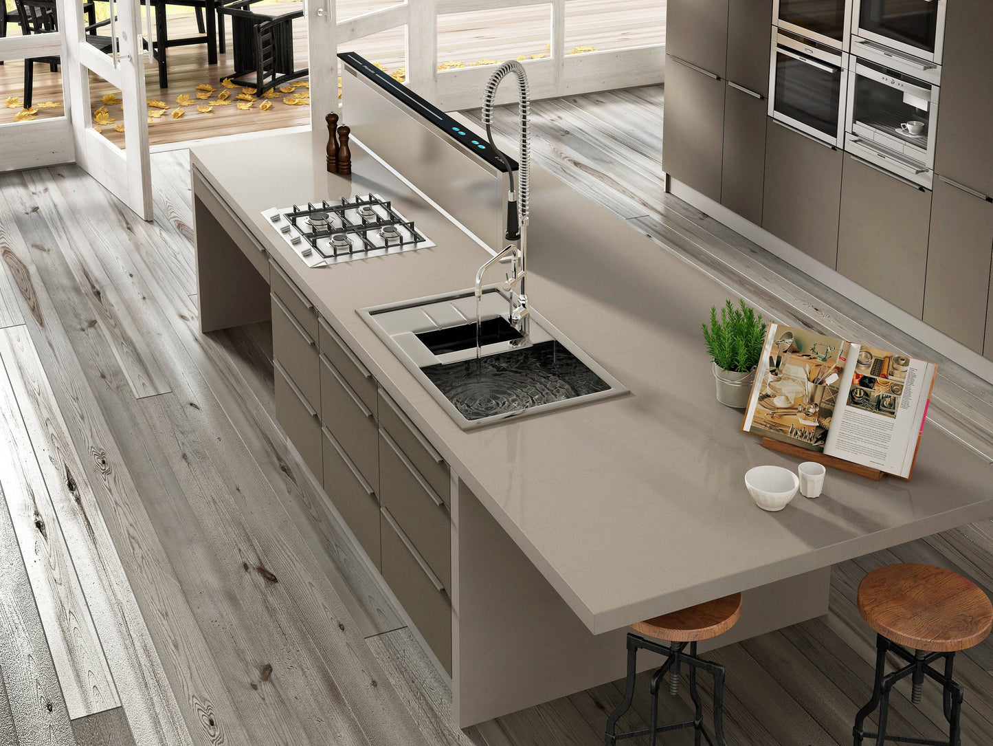 Silestone Lena/rougui Natural Quartz Countertop - Renoz