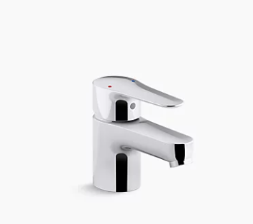 Kohler - Robinet de lavabo de salle de bain à une poignée July, chrome poli