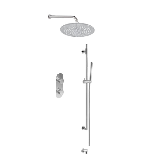 Ensemble de douche Aquadesign Products (Contempo X100CT-A) - Chrome