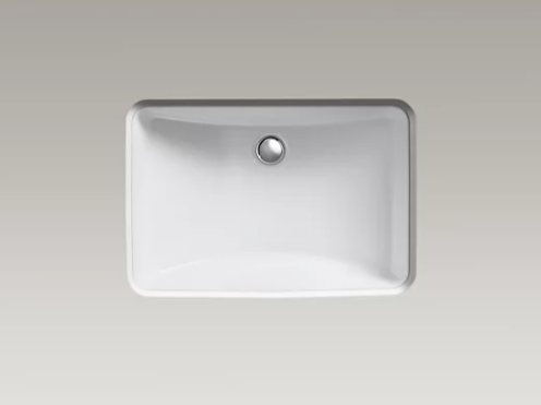 Kohler Lavabo de salle de bain encastré 20-7/8" X 14-3/8" X 8-1/8" Ladena