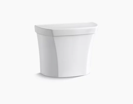 Réservoir de toilette Kohler Wellworth, double chasse, blanc