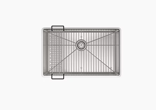 Kohler Strive29" X 18-5/16" X 9-5/16" Undermount Single-Bowl Medium Kitchen Sink With Rack