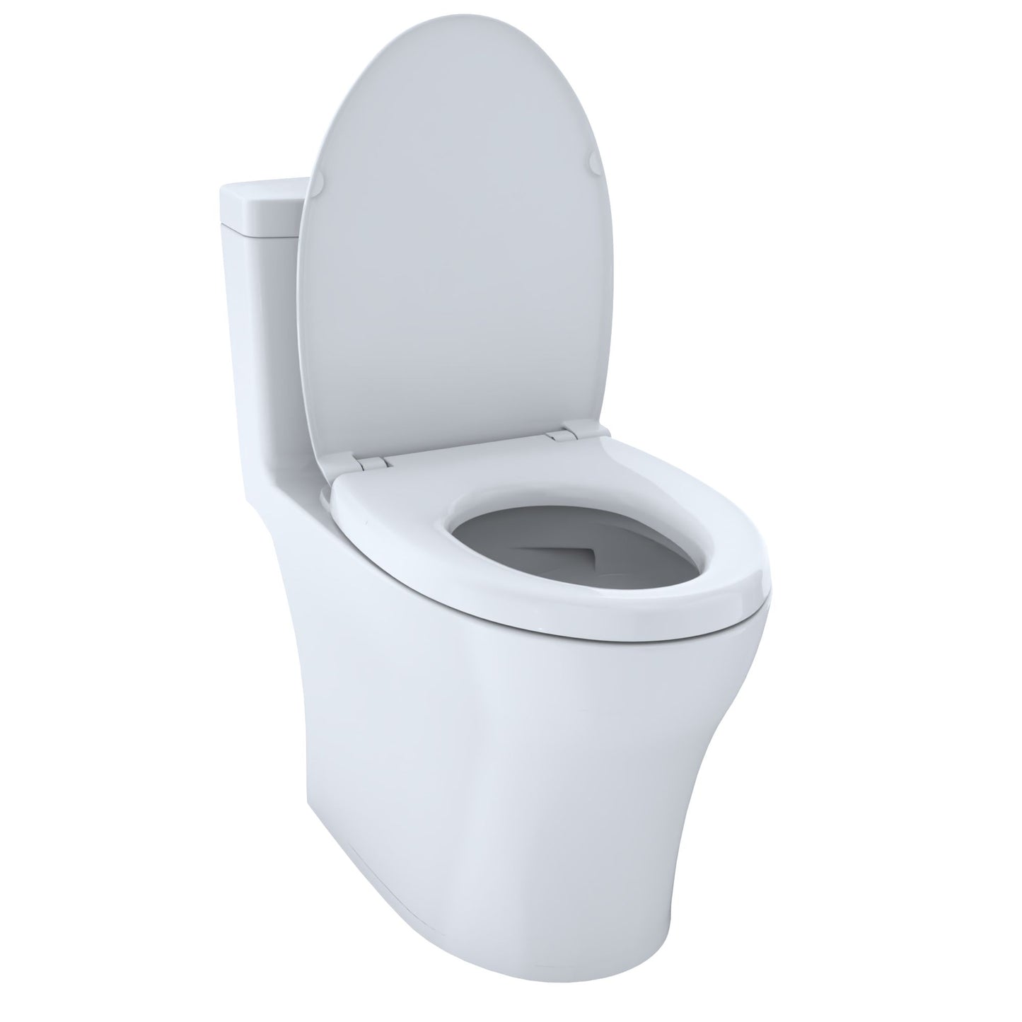 Toto Aquia IV Toilette monobloc 1,28 GPF et 0,8 GPF Cuvette allongée Washlet + connexion Hauteur 28,13" Hauteur du siège 17,62 Blanc