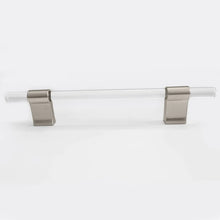 Pomelli Designs Lena Clear Pull Handle - 128 mm Center to Center (517128XX )