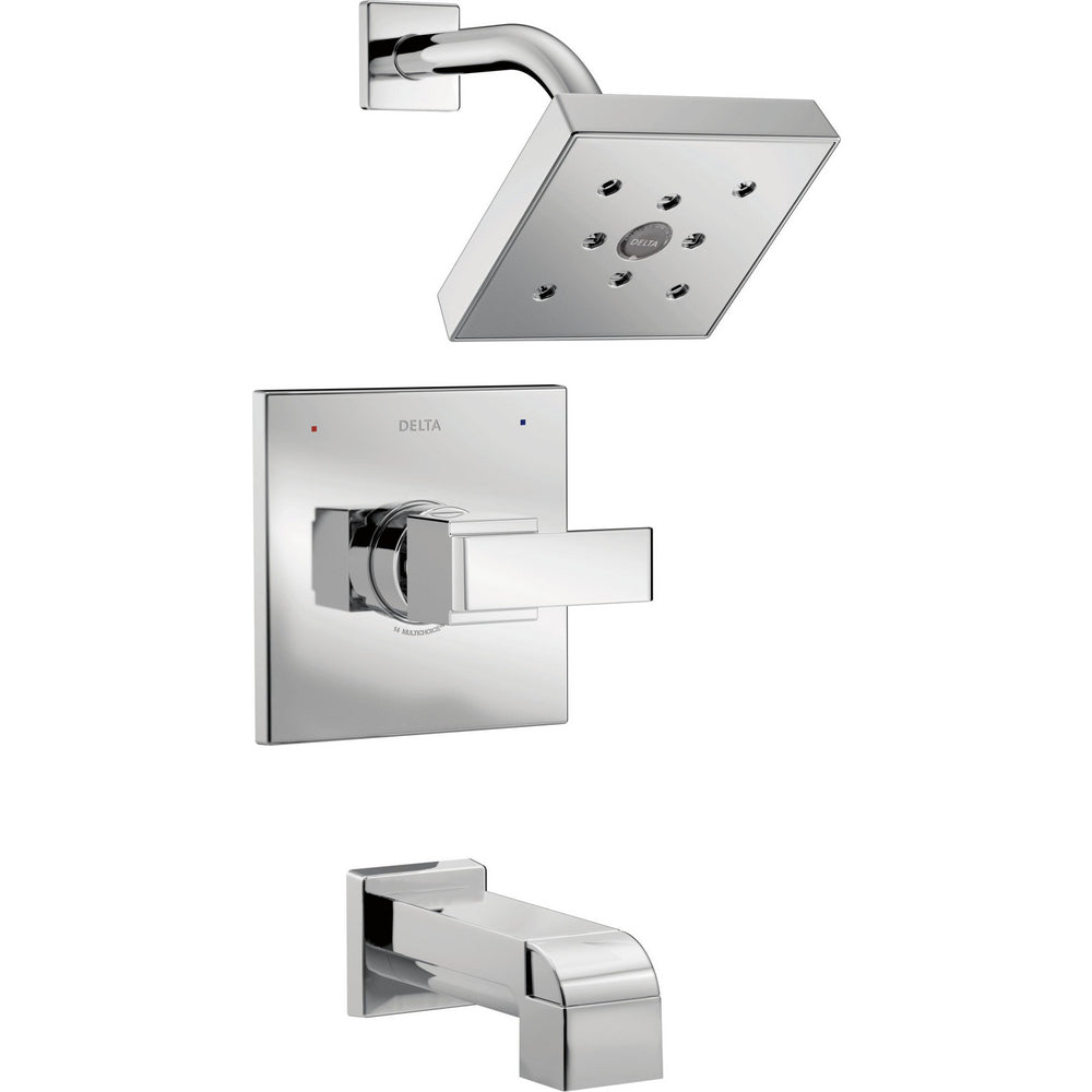 Delta ARA Monitor 14 Series H2Okinetic Tub & Shower Trim -Chrome (Valve Sold Separately)